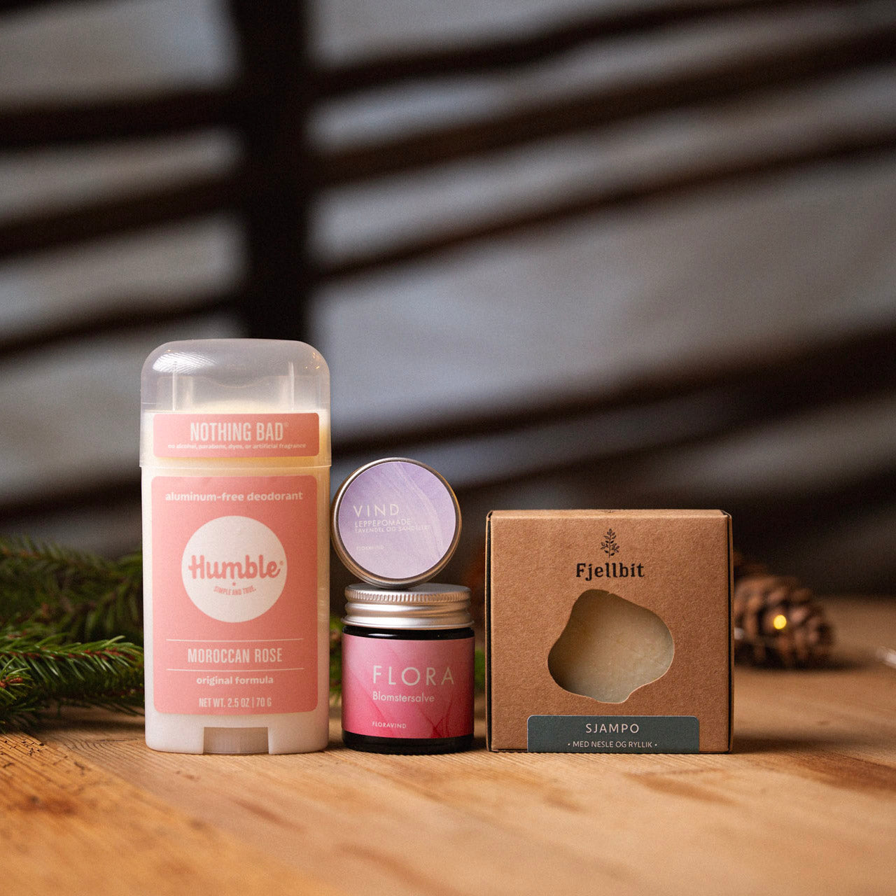 Naturleg kroppspakke