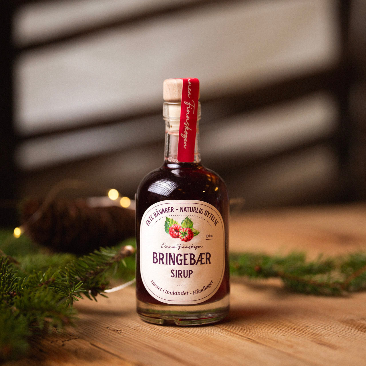 Bringebærsirup