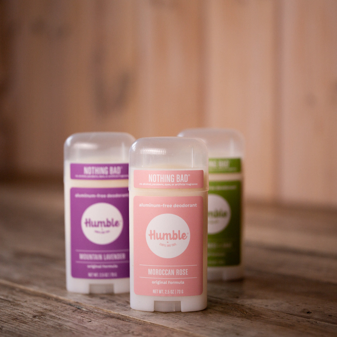 Naturleg deodorant "Moroccan rose"