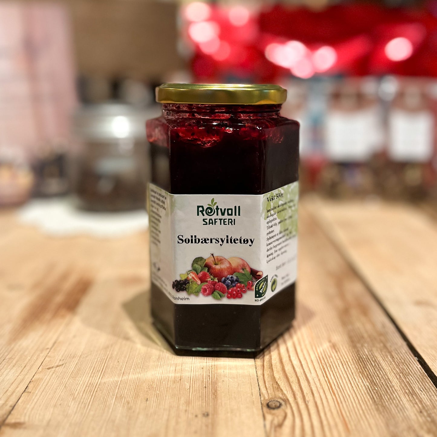 Solbærsyltetøy 500 g ØKO