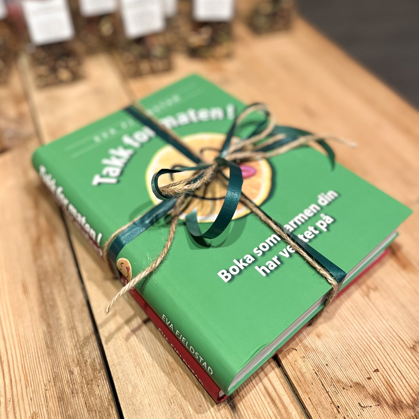 "Takk for maten.." Pakke med begge bøker!