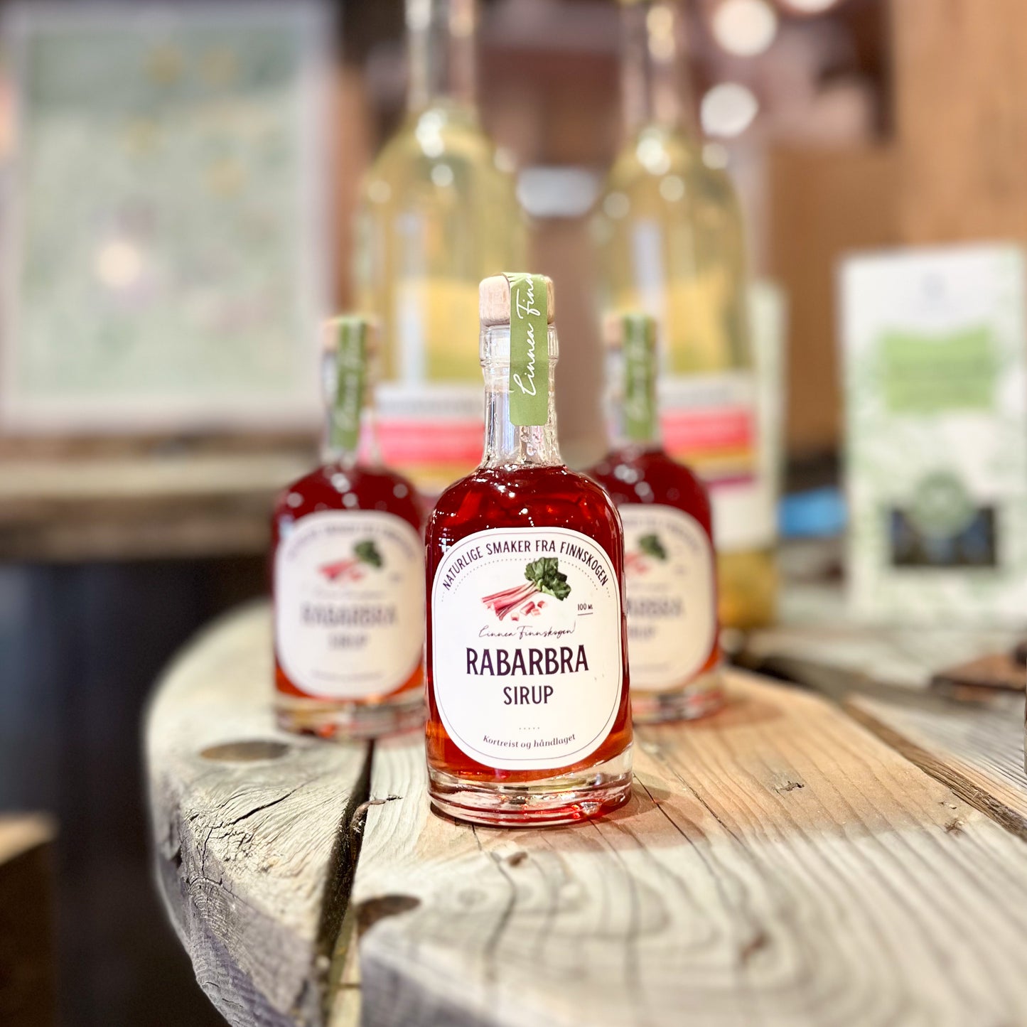 Rabarbrasirup