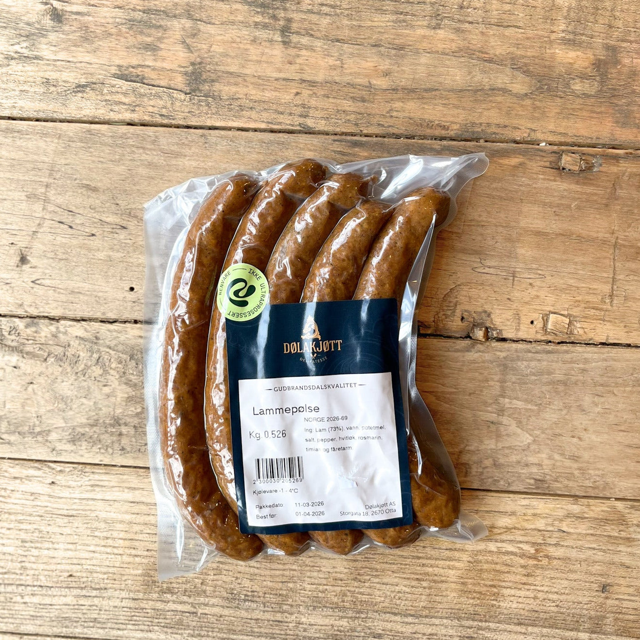 Lammepølser