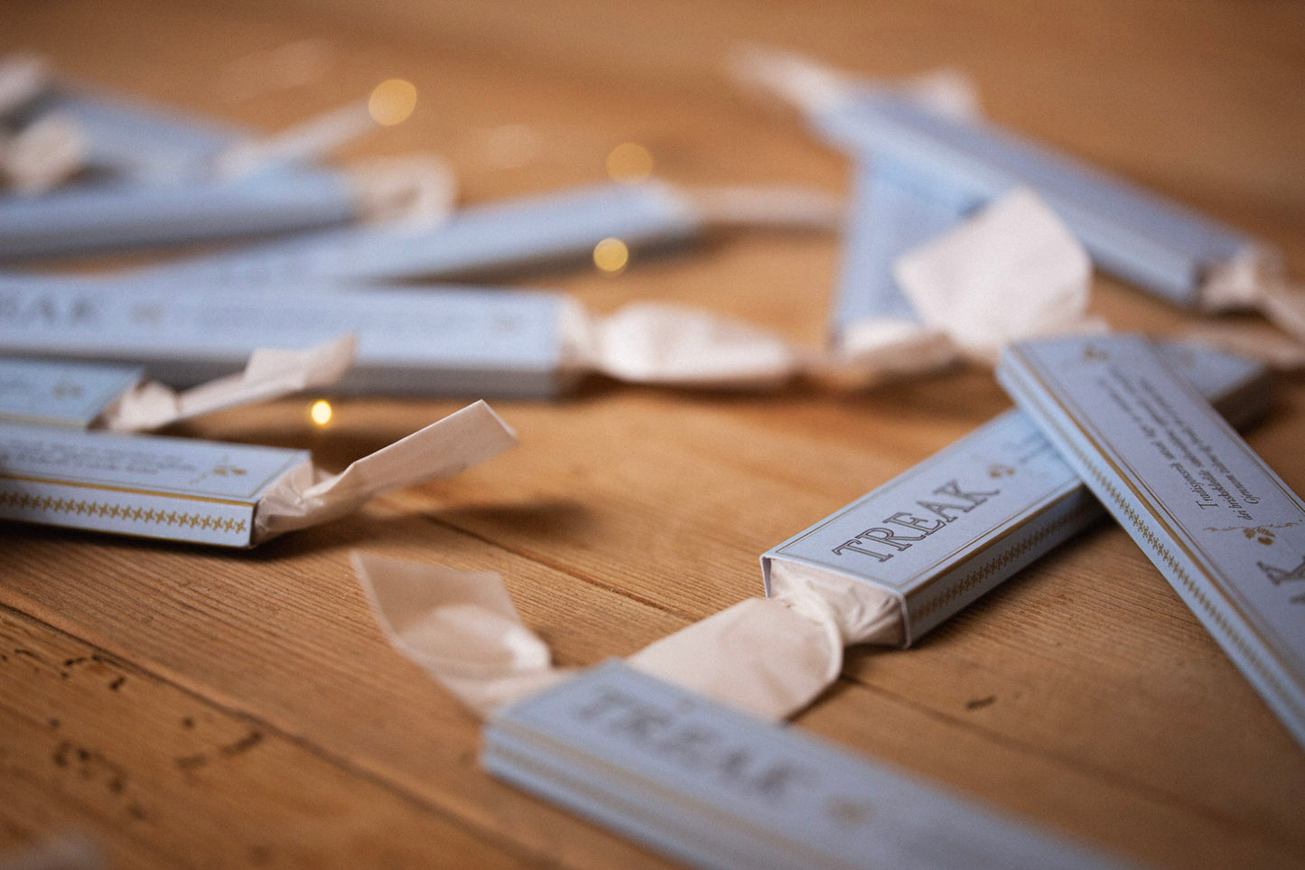 Treak-karamell med einebær