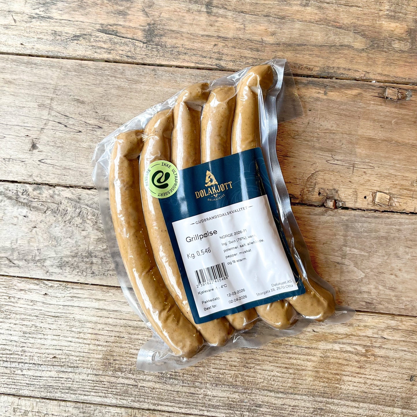 Grillpølser 5stk
