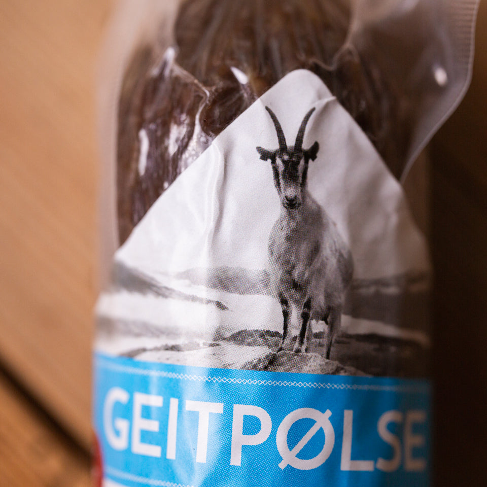 Spekepølse av geit