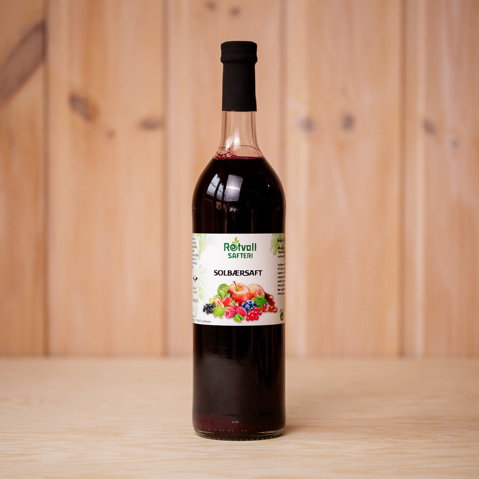 Solbærsaft 0,75 L ØKO