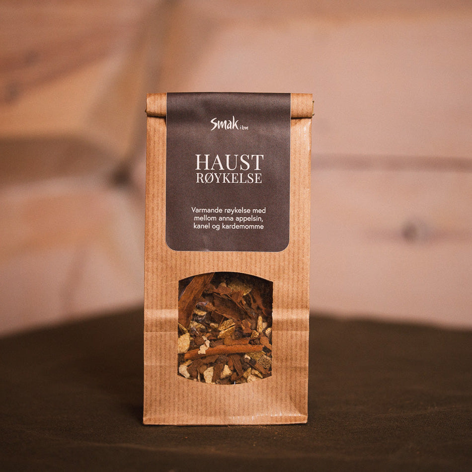 Haustrøykelse - handblanda hjå Smak i Lom