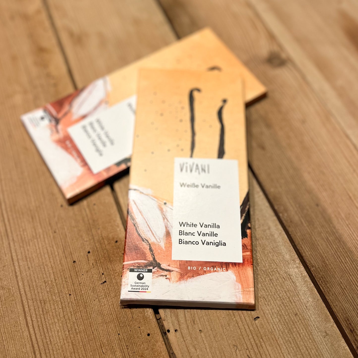 Hvit sjokolade med vanilje ØKO