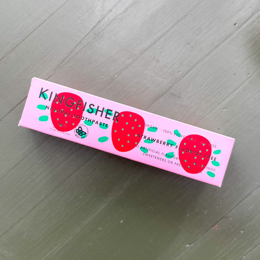 Fluorfri tannkrem med jordbær