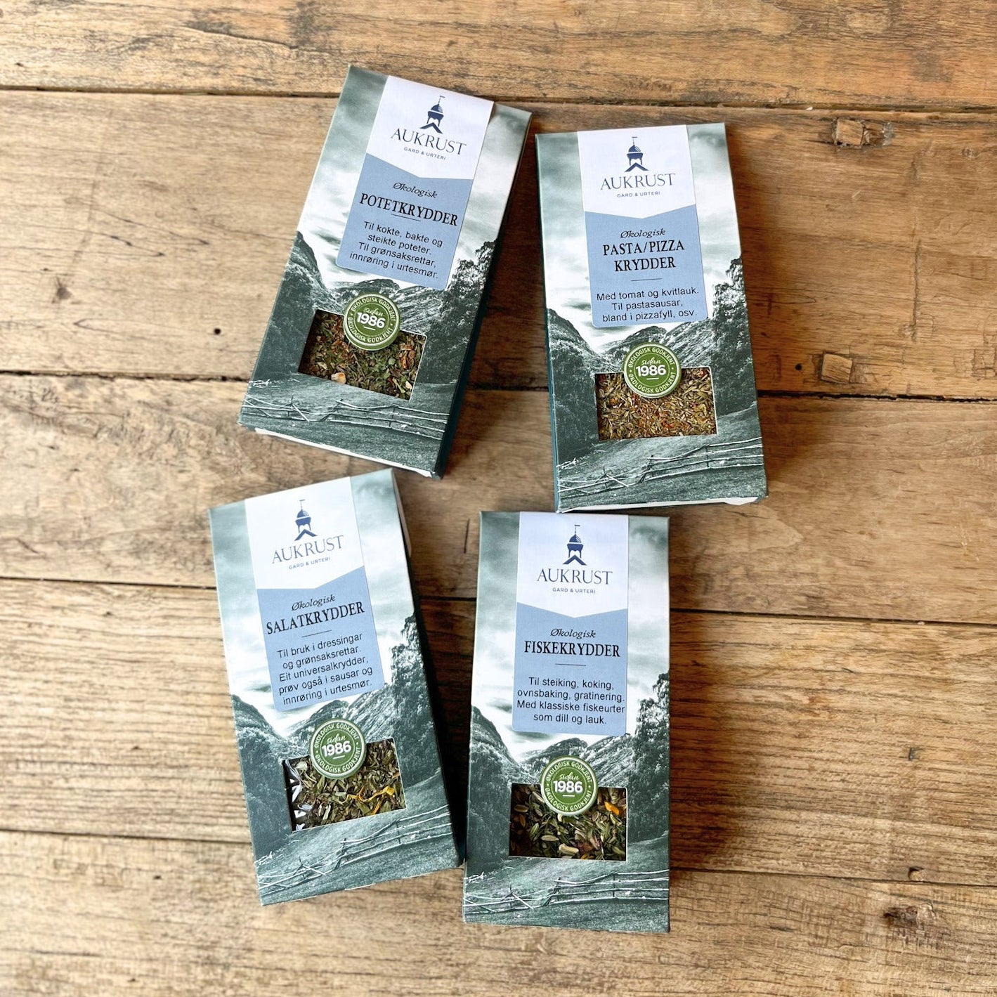 Krydderpakke Blå ØKO