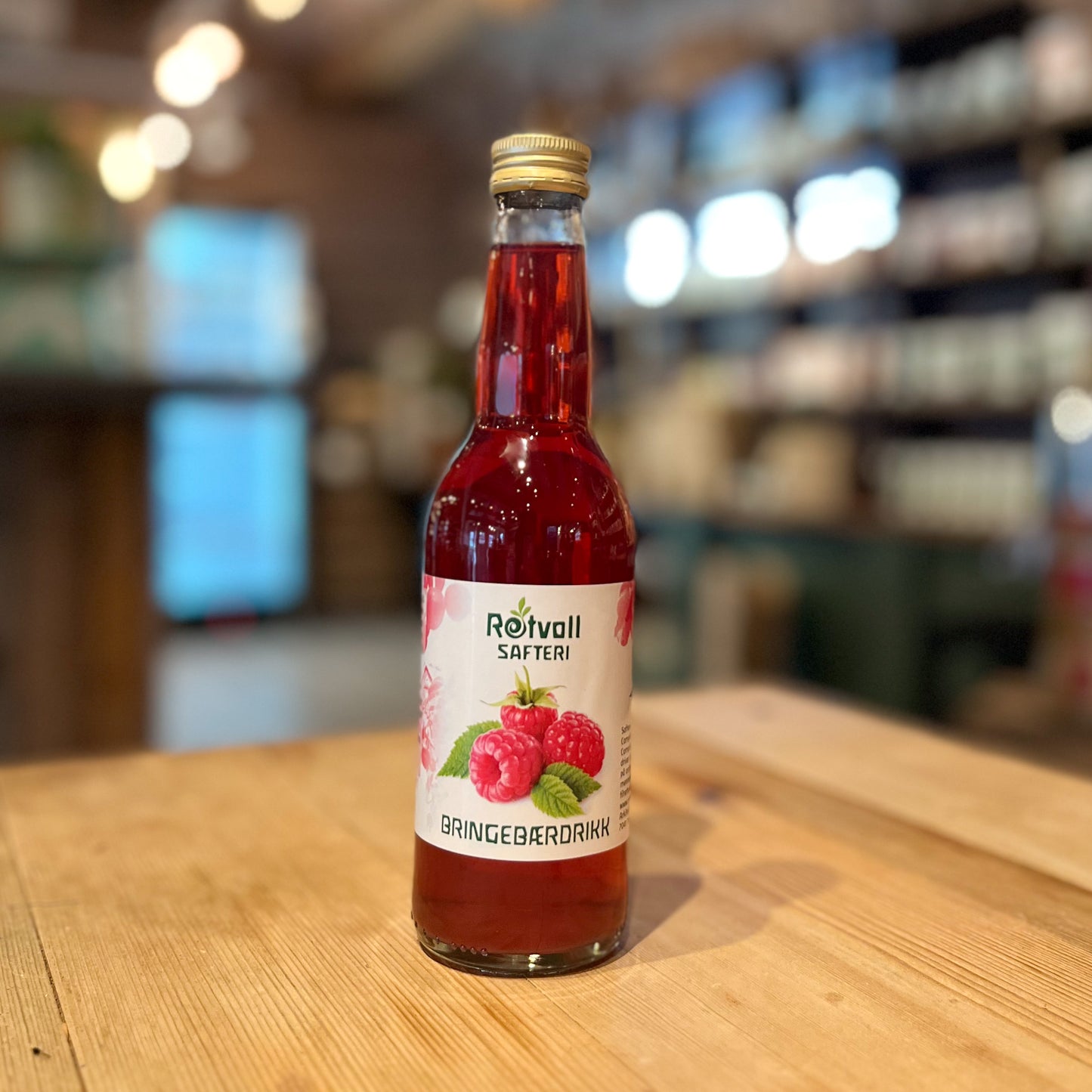 Bringebærdrikk 0,33 L ØKO