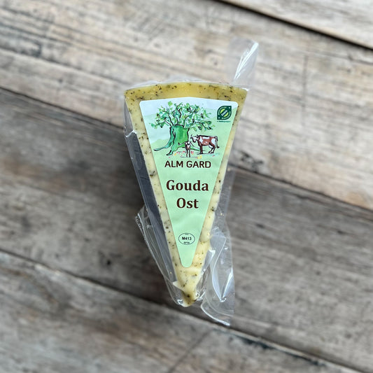 Gouda med brennesle 290 g ØKO
