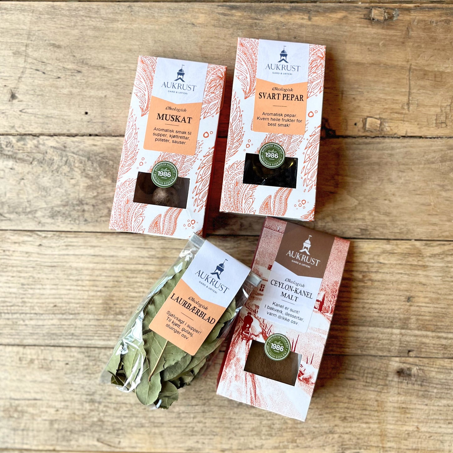 Krydderpakke Oransje ØKO