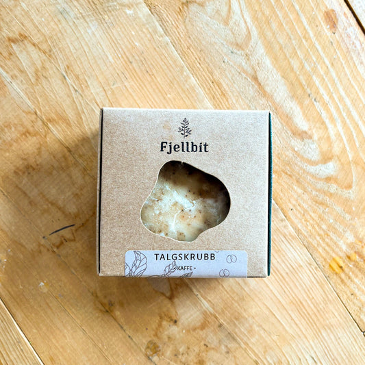 Talgskrubb med kaffi